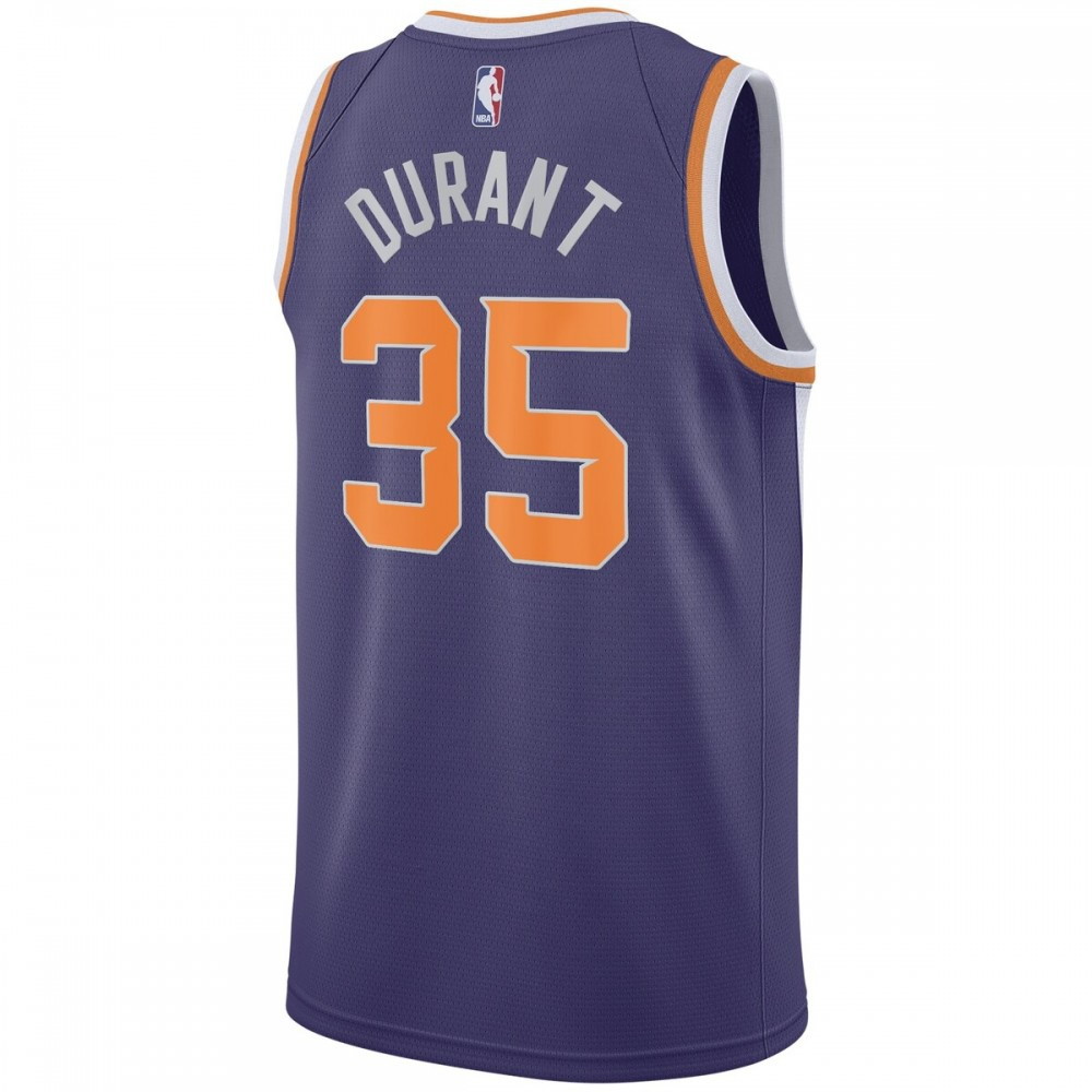 Kevin Durant Phoenix Suns Swingman Jersey Icon Edition Purple - back view