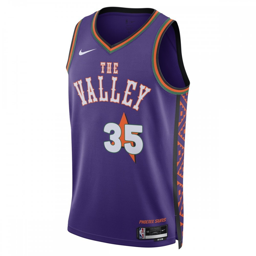 Kevin Durant Phoenix Suns Unisex 2024/25 Swingman Player Jersey City Edition - second front view
