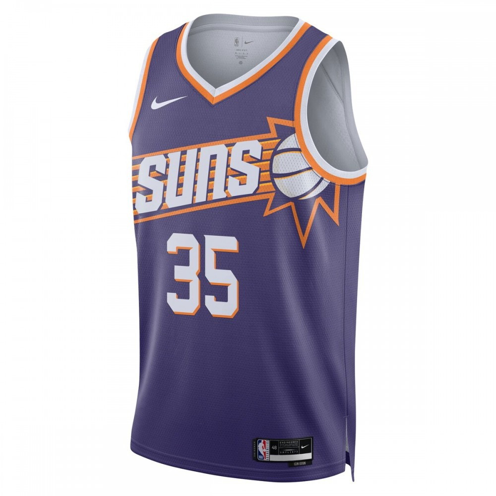 Kevin Durant Phoenix Suns Unisex Swingman Jersey Icon Edition Purple - second front view