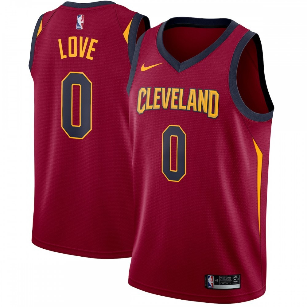Kevin Love Cleveland Cavaliers Swingman Jersey Maroon Icon Edition - front view