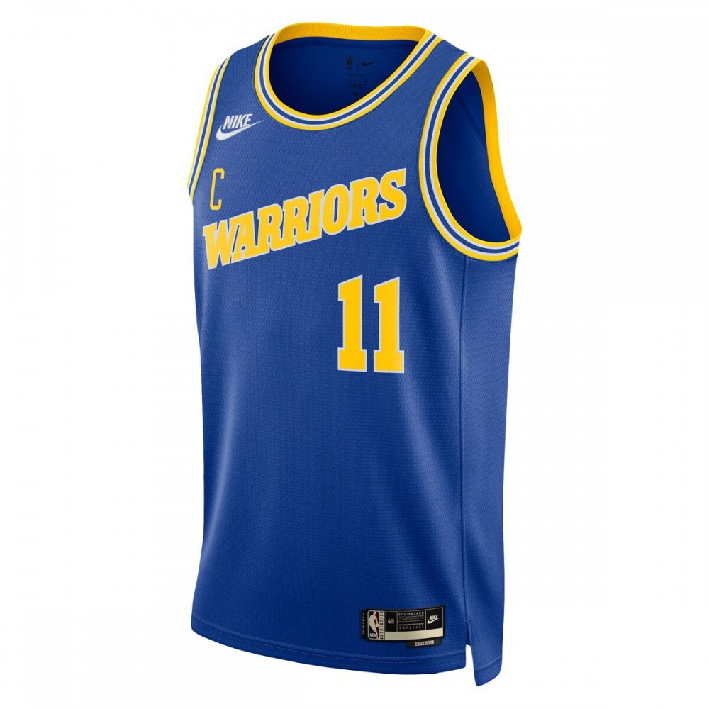 Klay Thompson Golden State Warriors 2022/23 Swingman Jersey Blue Classic Edition - second front view