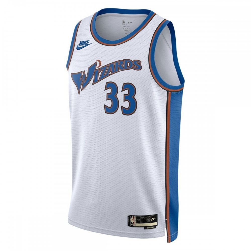 Kyle Kuzma Washington Wizards 2022/23 Swingman Jersey White Classic Edition - second front view