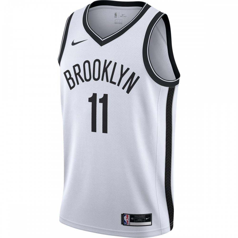 Kyrie Irving Brooklyn Nets 2020/21 Swingman Jersey White Association Edition - second front view