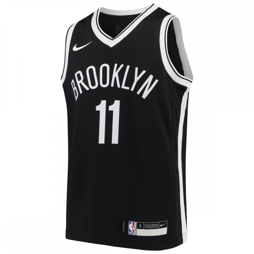 Kyrie Irving Brooklyn Nets Youth Swingman Jersey Icon Edition Black - second front view