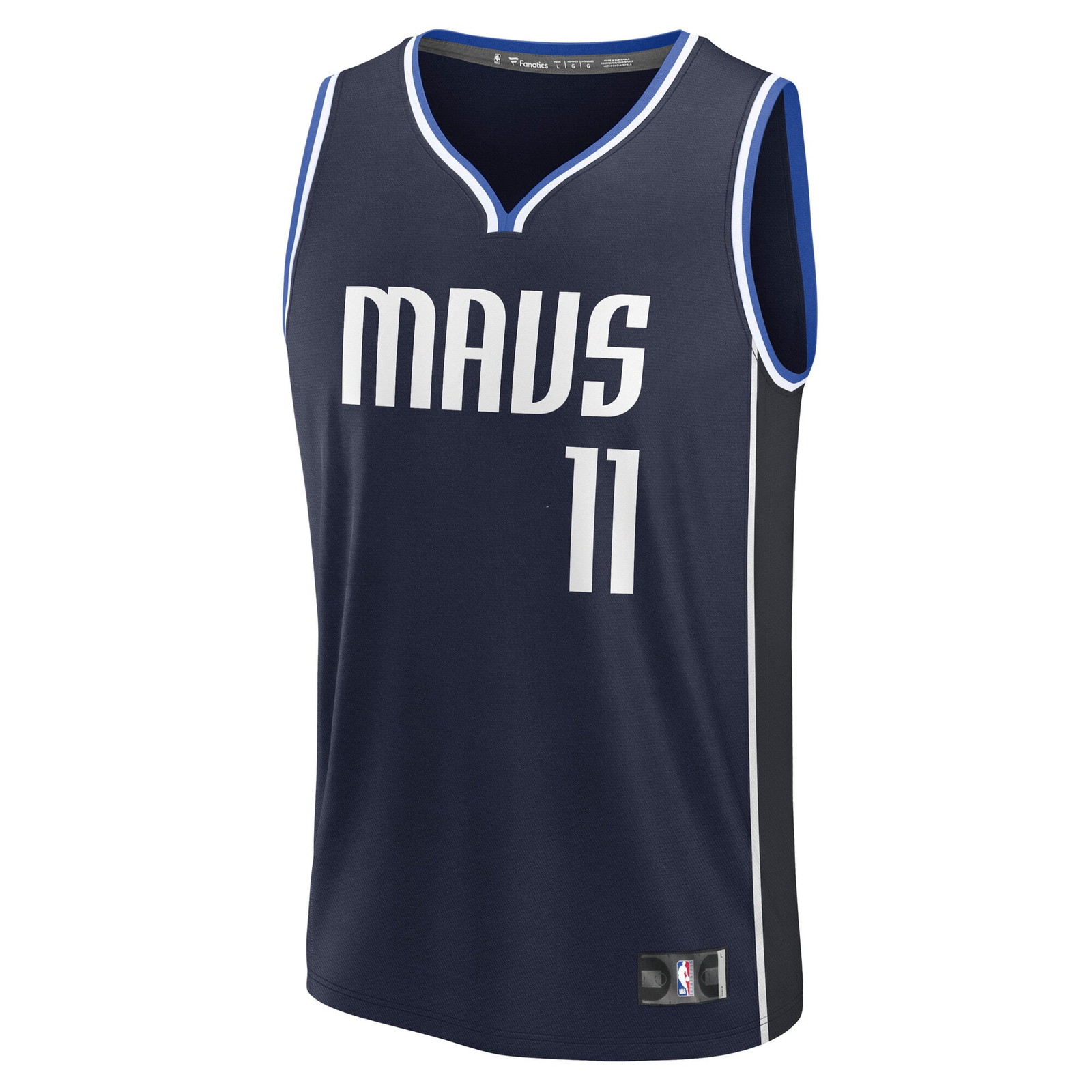 Kyrie Irving Dallas Mavericks Fast Break Fan Version Player Jersey Statement Edition - front view