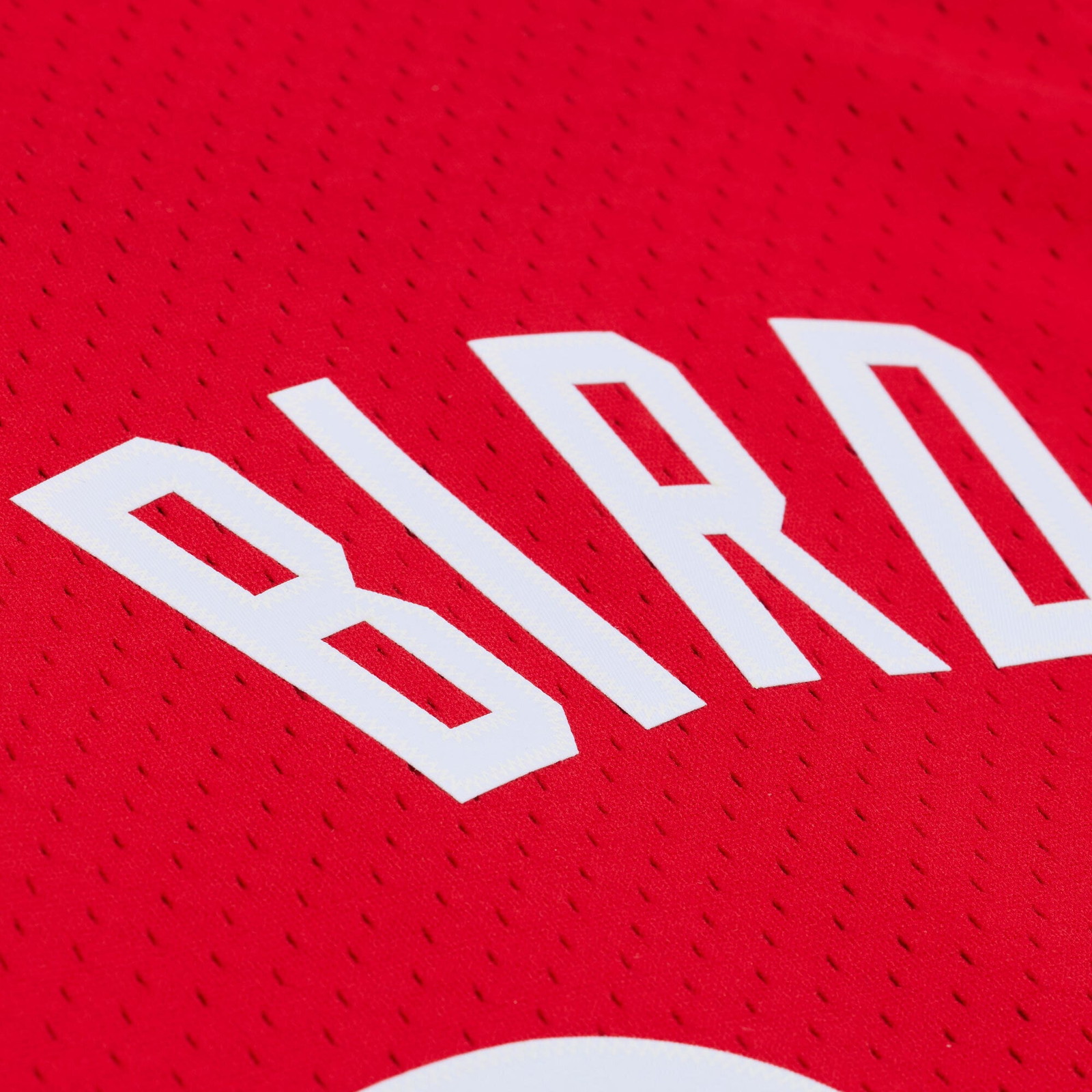 Larry Bird Eastern Conference 1983 All-Star Game Swingman Jersey Red - back view