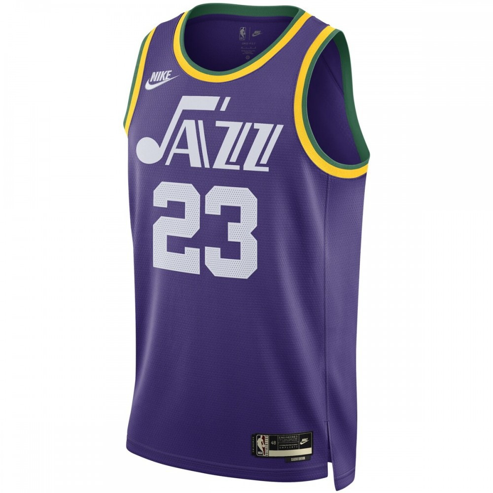 Lauri Markkanen Utah Jazz Unisex 2023/24 Swingman Fan Version Jersey Classic - second front view