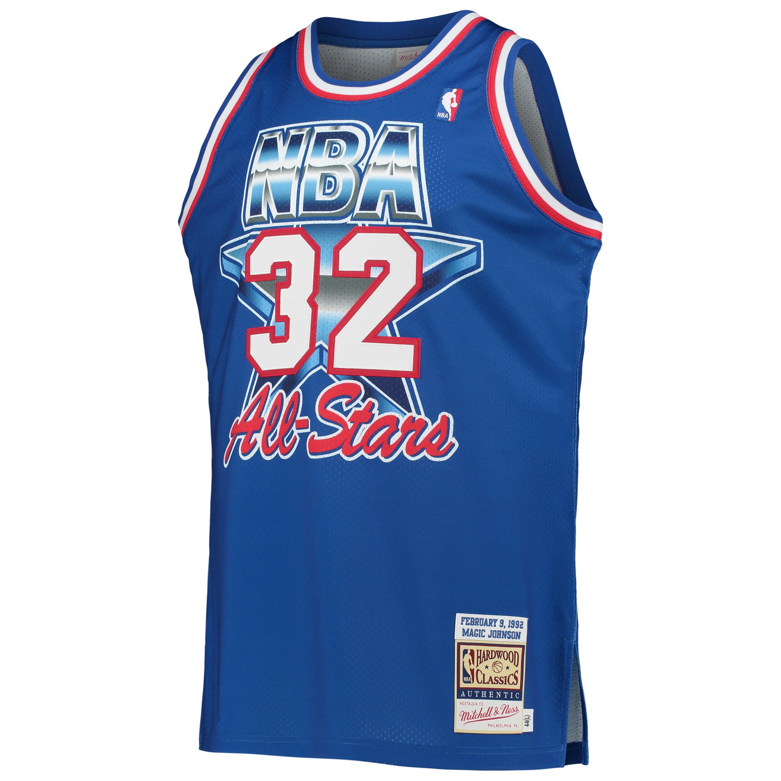 Magic Johnson Western Conference Hardwood Classics 1992 NBA All-Star Game Pro Cut - front view