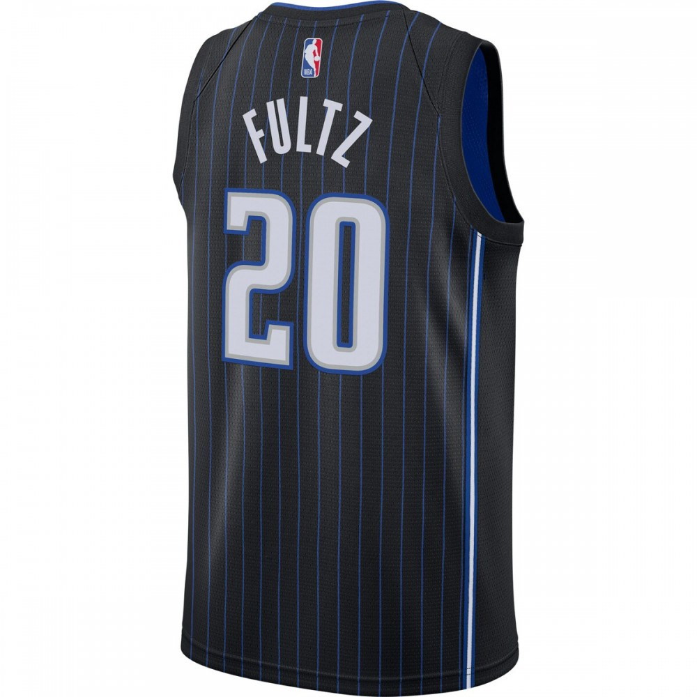 Markelle Fultz Orlando Magic 2020/21 Swingman Jersey Black Icon Edition - back view