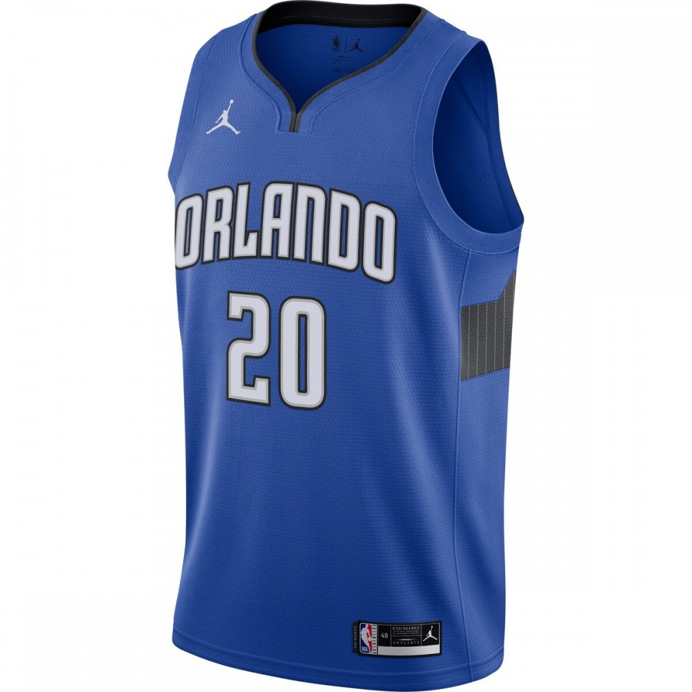 Markelle Fultz Orlando Magic 2020/21 Swingman Jersey Statement Edition Royal - second front view