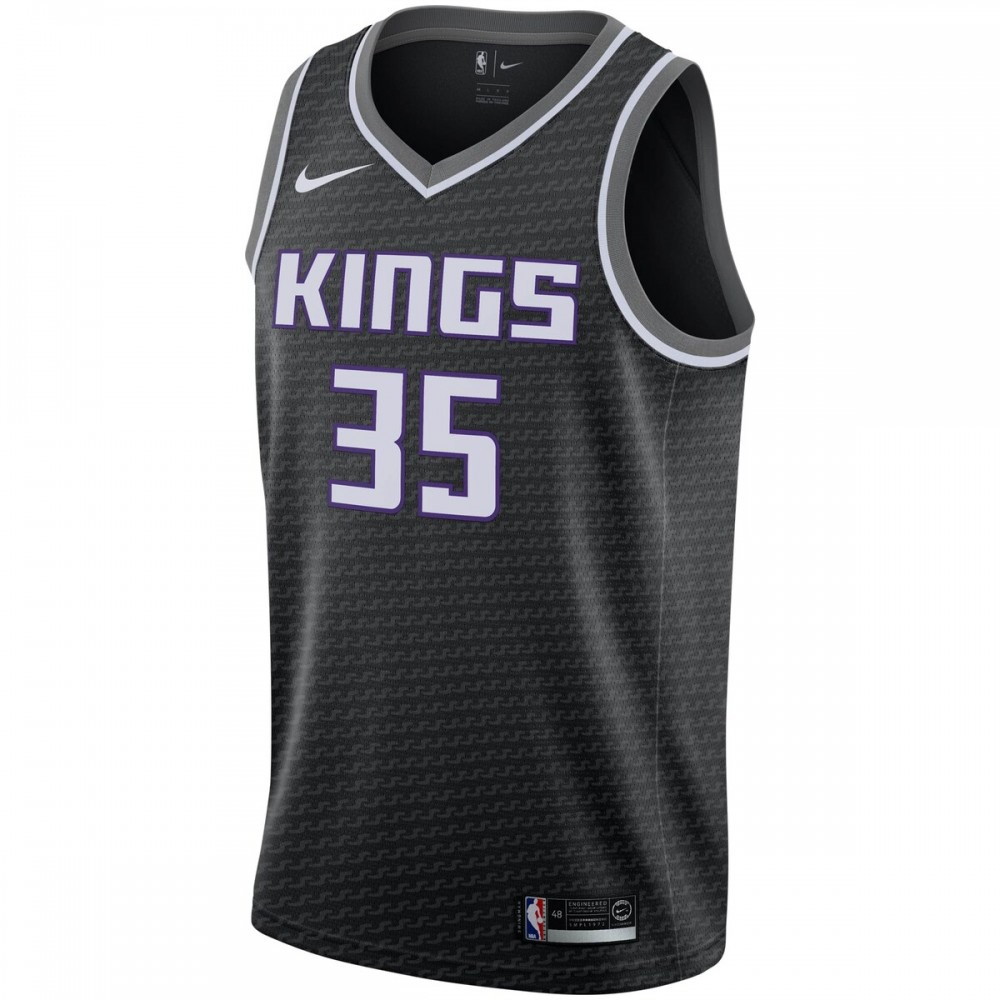 Marvin Bagley III Sacramento Kings 2019/2020 Swingman Jersey Statement Edition - second front view