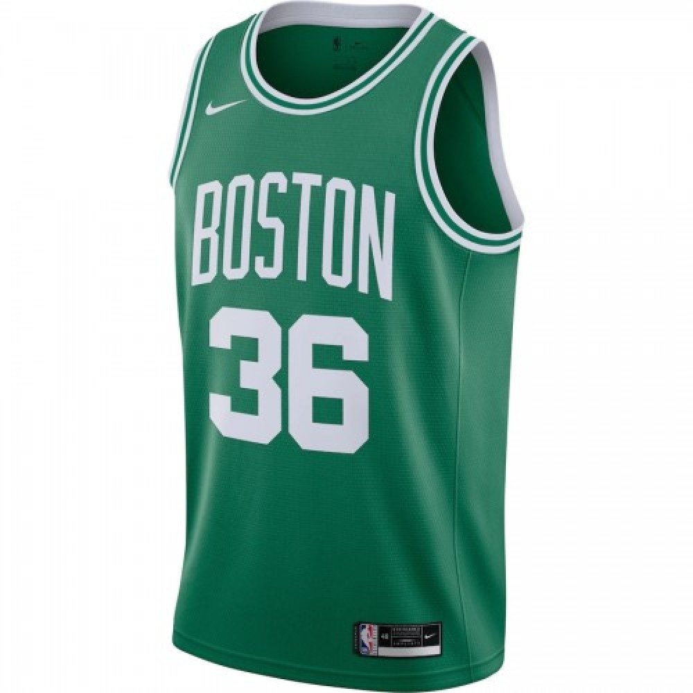 Men's Boston Celtics Marcus Smart #36 Kelly Green 2020/21 Swingman Jersey Icon - second front view