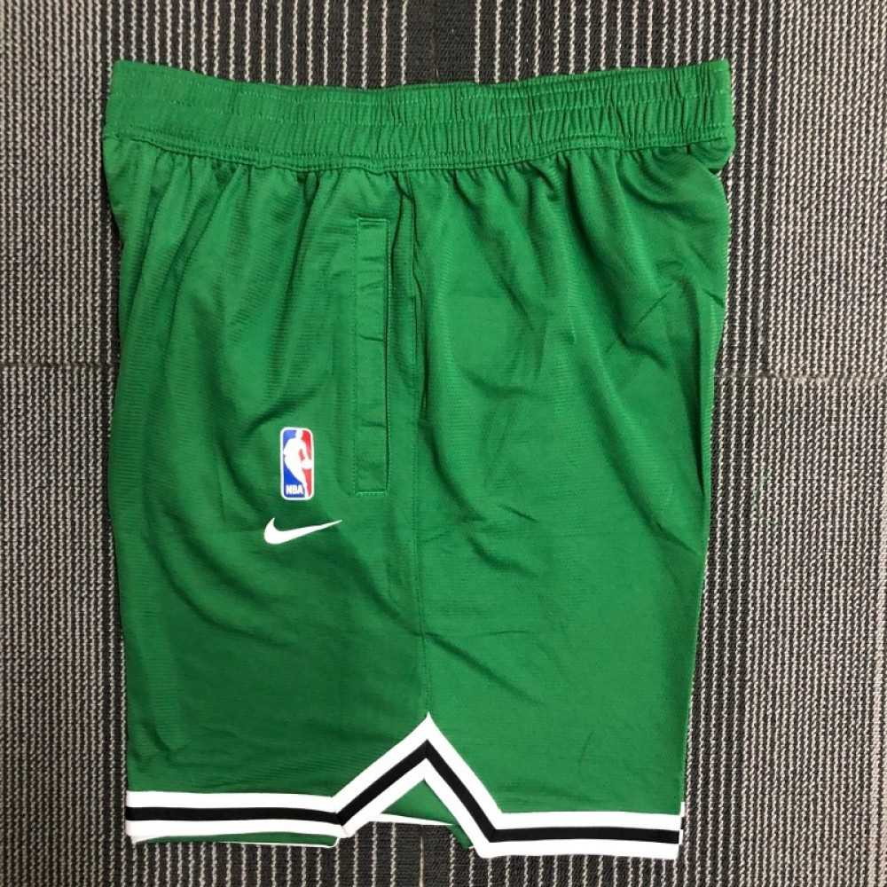 Men's Boston Celtics Training Shorts Green - back view