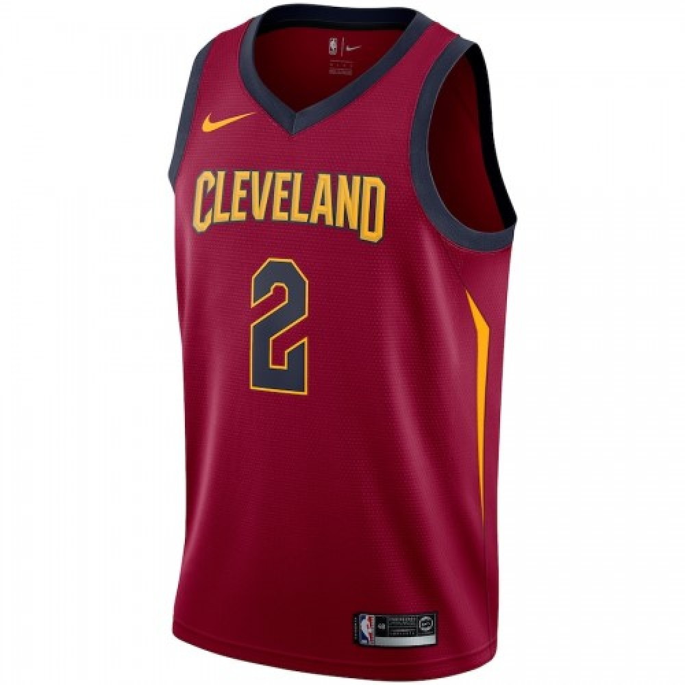 Men's Cleveland Cavaliers Collin Sexton #2 Wine Swingman Jersey Icon Edition - second front view