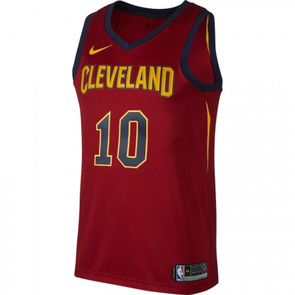 Men's Cleveland Cavaliers Darius Garland #10 Wine Swingman Jersey Icon Edition - second front view