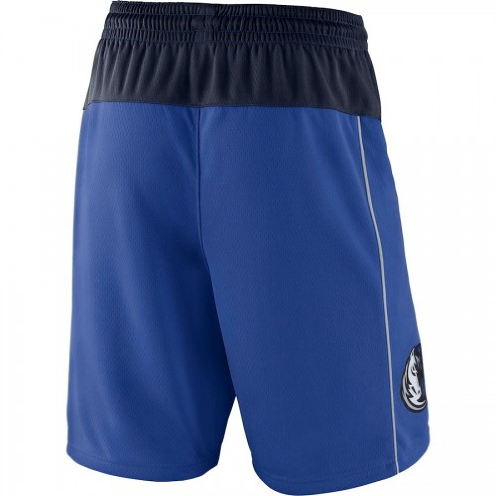 Men's Dallas Mavericks Blue 2019/20 Swingman Shorts Icon Edition - back view