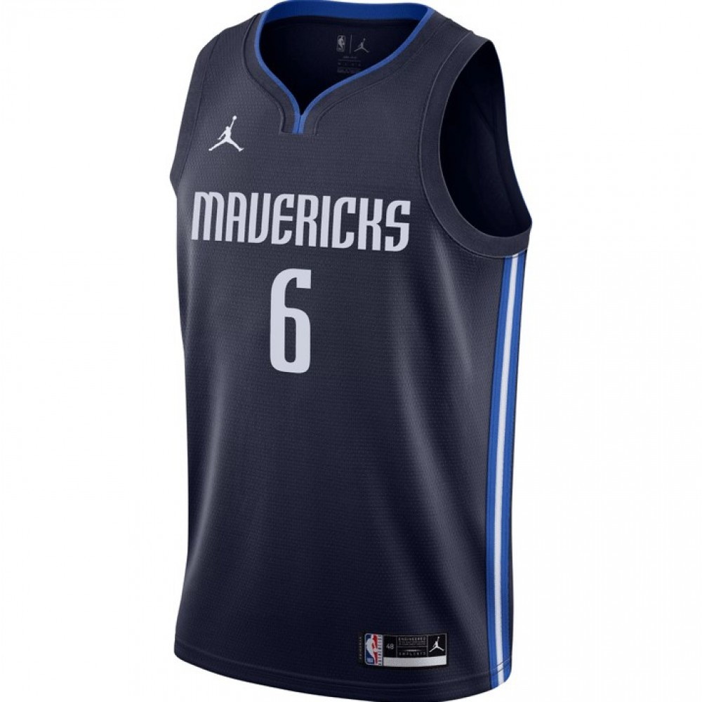 Men's Dallas Mavericks PORZINGIS #6 Swingman Jersey Statement Edition - back view