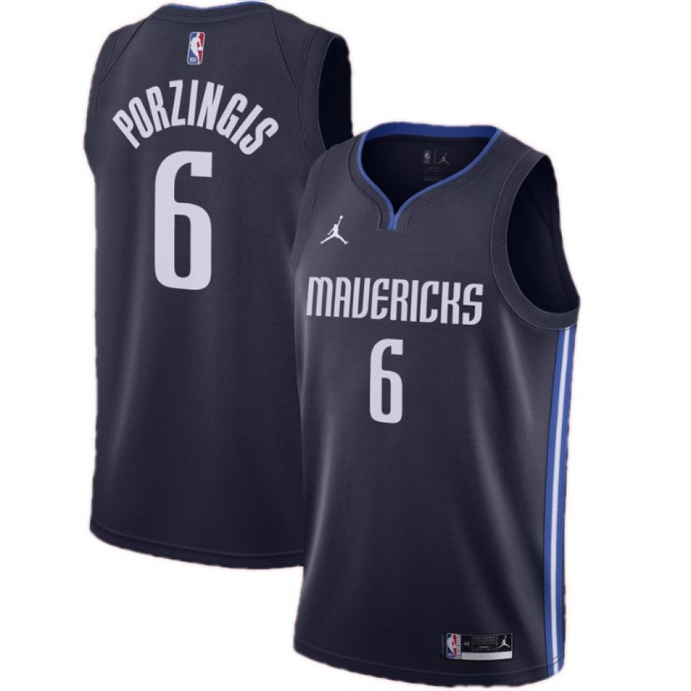 Men's Dallas Mavericks PORZINGIS #6 Swingman Jersey Statement Edition - front view
