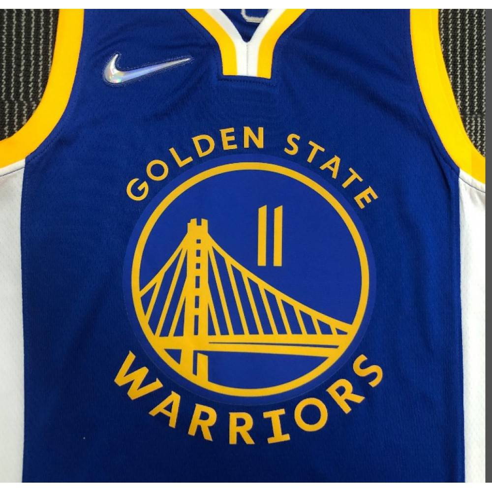Men's Golden State Warriors Klay Thompson #11 Royal 21/22 Swingman Jersey -Icon - second front view
