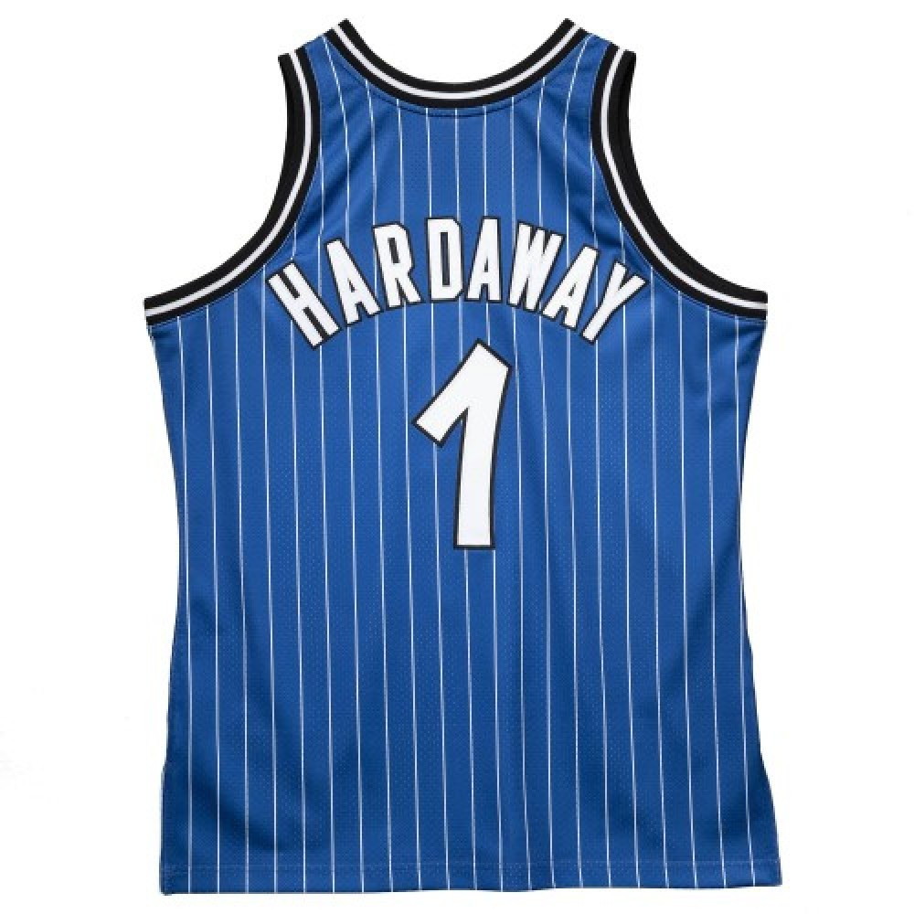 Men's Orlando Magic Anfernee Hardaway #1 Throwback Blue 94-95 Hardwood Classics - second front view