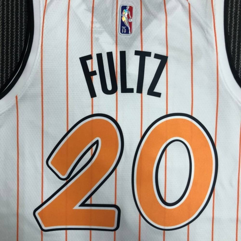 Men's Orlando Magic Markelle Fultz #20 2021/22 Swingman Jersey City Edition - second front view