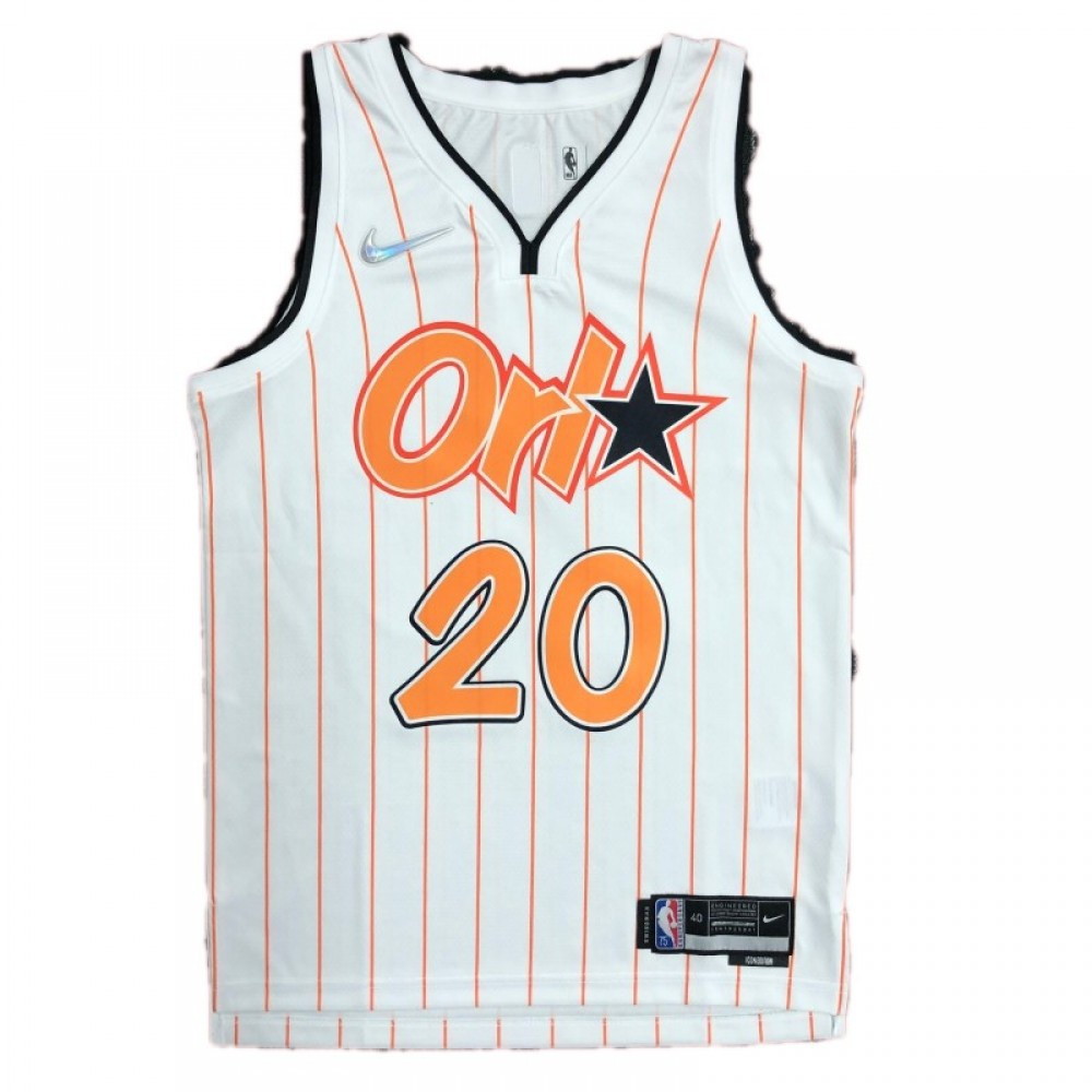 Men's Orlando Magic Markelle Fultz #20 2021/22 Swingman Jersey City Edition - front view