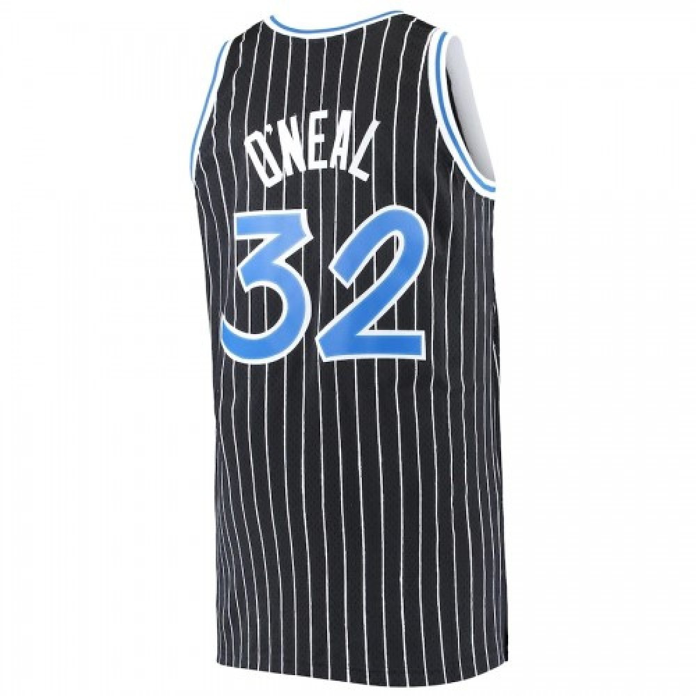 Men's Orlando Magic Shaquille O'Neal #32 Throwback Black 94-95 Hardwood Classics Jersey - back view