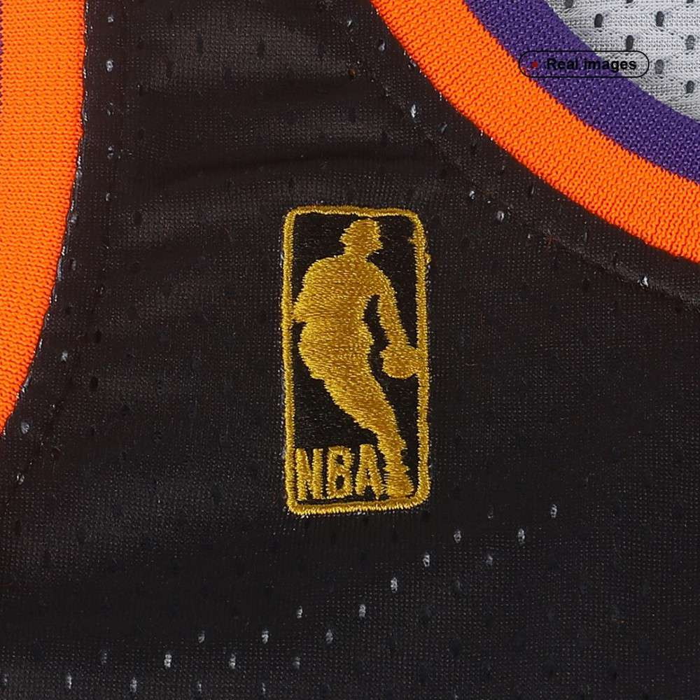 Men's Phoenix Suns Charles Barkley #34 Black 1992-93 Hardwood Classics Jersey - second front view