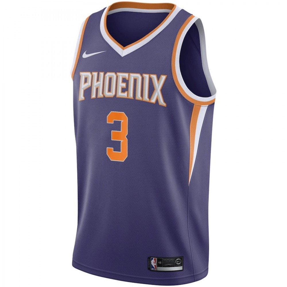 Men's Phoenix Suns Chris Paul #3 Purple 2020/21 Swingman Jersey Icon Edition - second front view