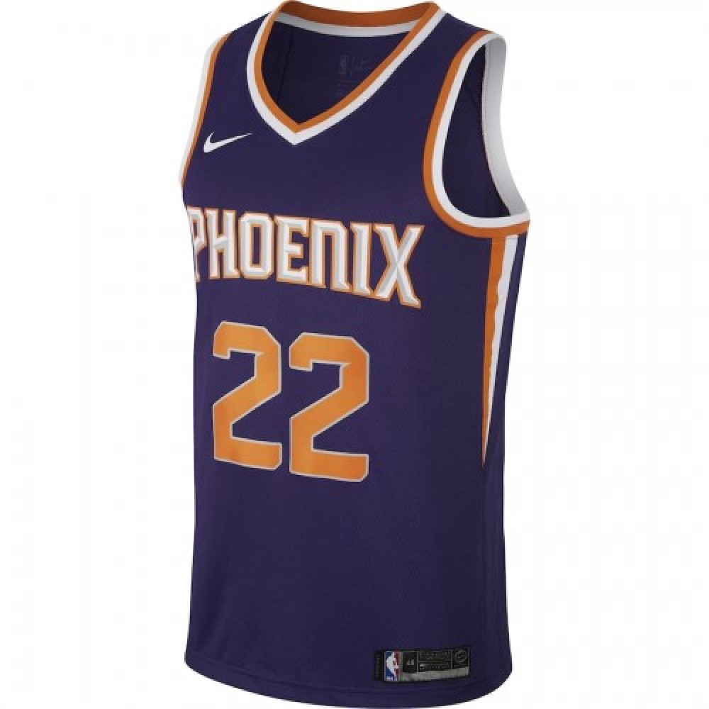 Men's Phoenix Suns DeAndre Ayton #22 Purple 2020/21 Swingman Jersey Icon Edition - second front view