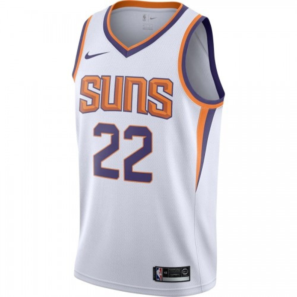 Men's Phoenix Suns DeAndre Ayton #22 White 2019/20 Swingman Jersey Association Edition - back view