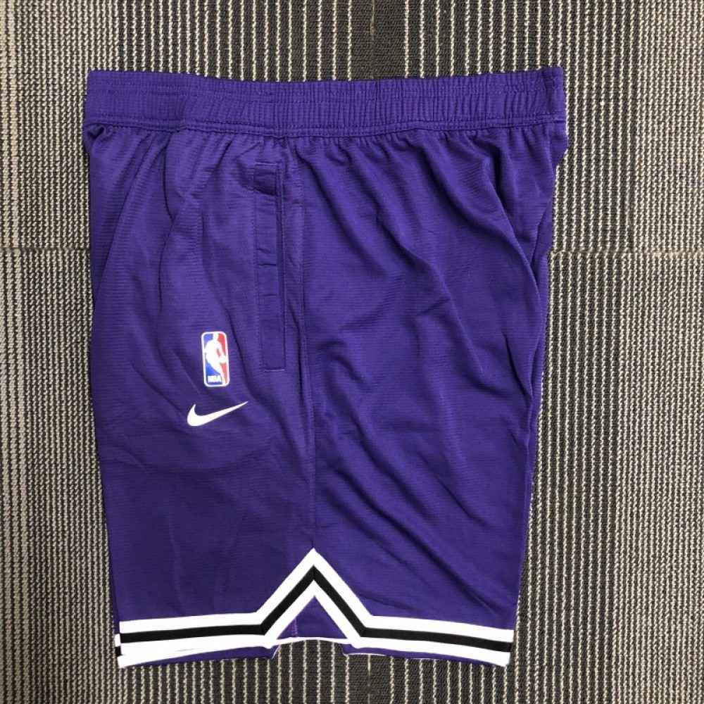 Men's Phoenix Suns Training Shorts Purple - back view