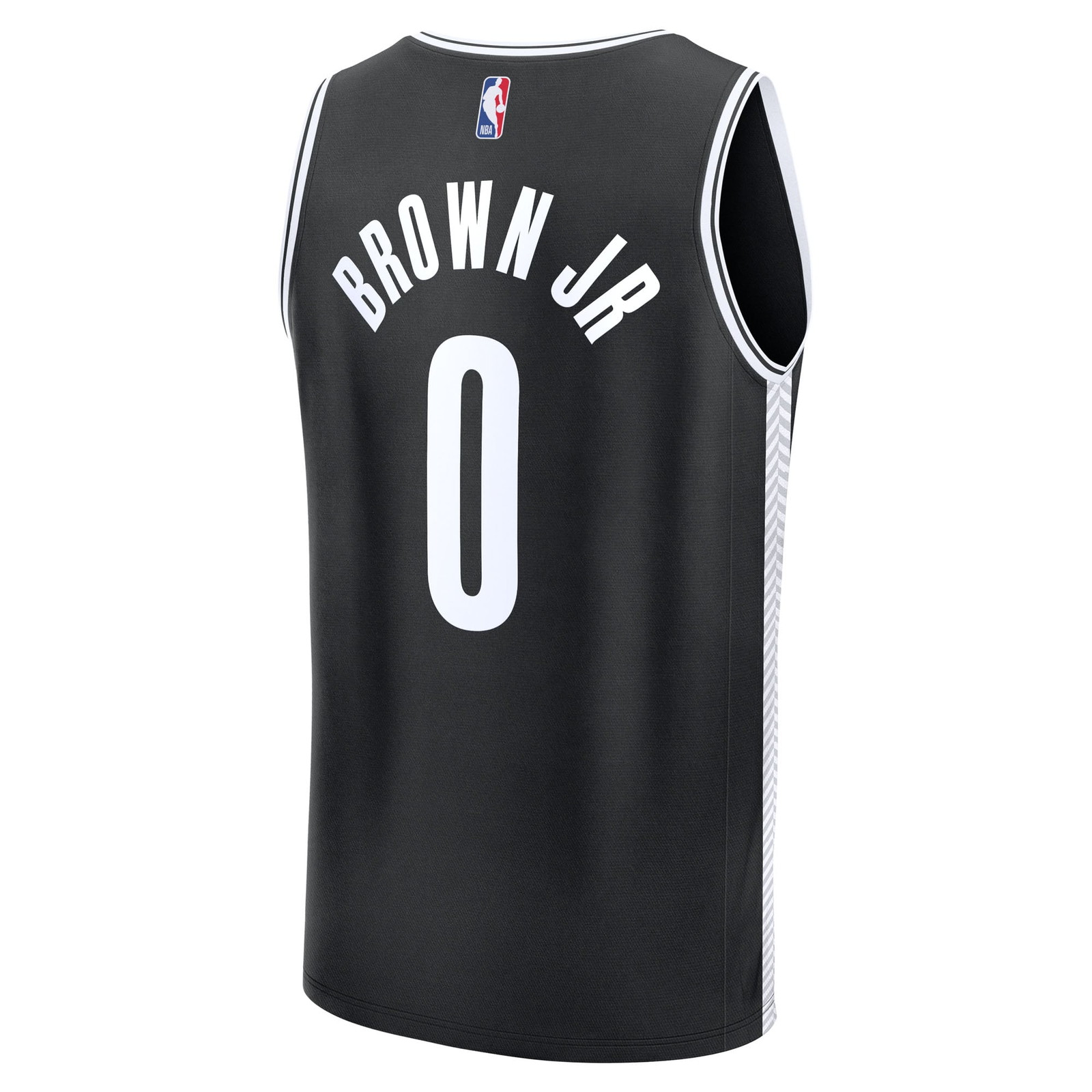 Mikel Brown Jr. Brooklyn Nets 2026 NBA Draft First Round Pick Fast Break Jersey Icon - back view