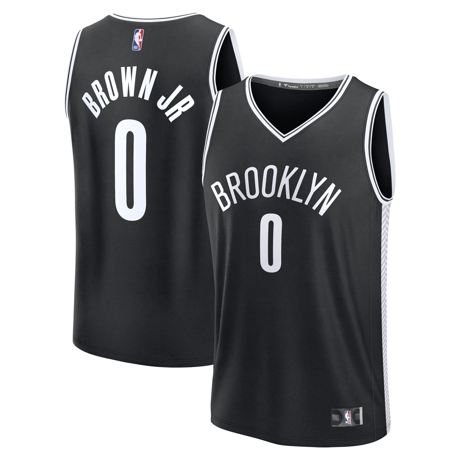 Mikel Brown Jr. Brooklyn Nets 2026 NBA Draft First Round Pick Fast Break - front and back view