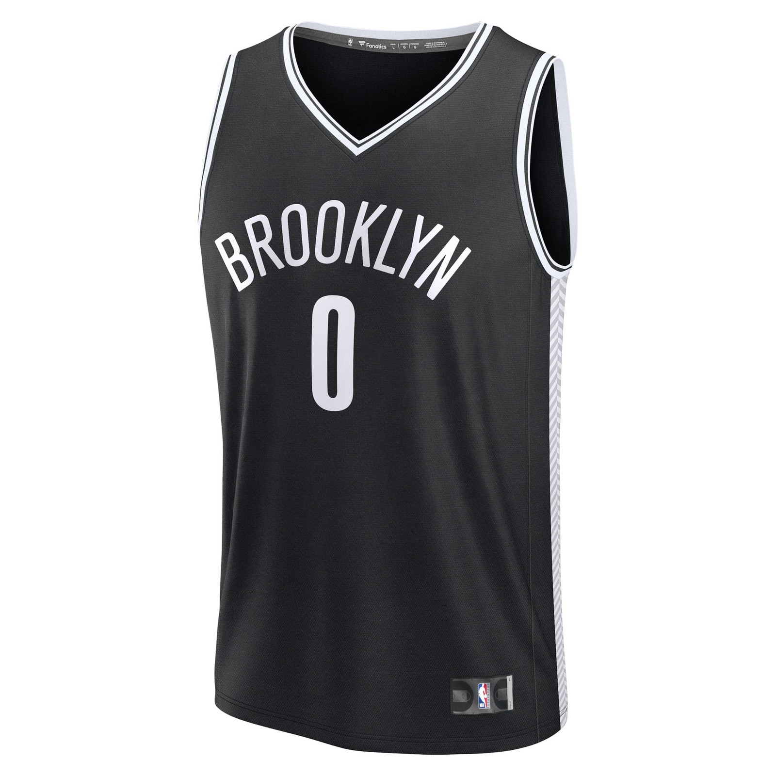 Mikel Brown Jr. Brooklyn Nets 2026 NBA Draft First Round Pick Fast Break Jersey Icon - front view