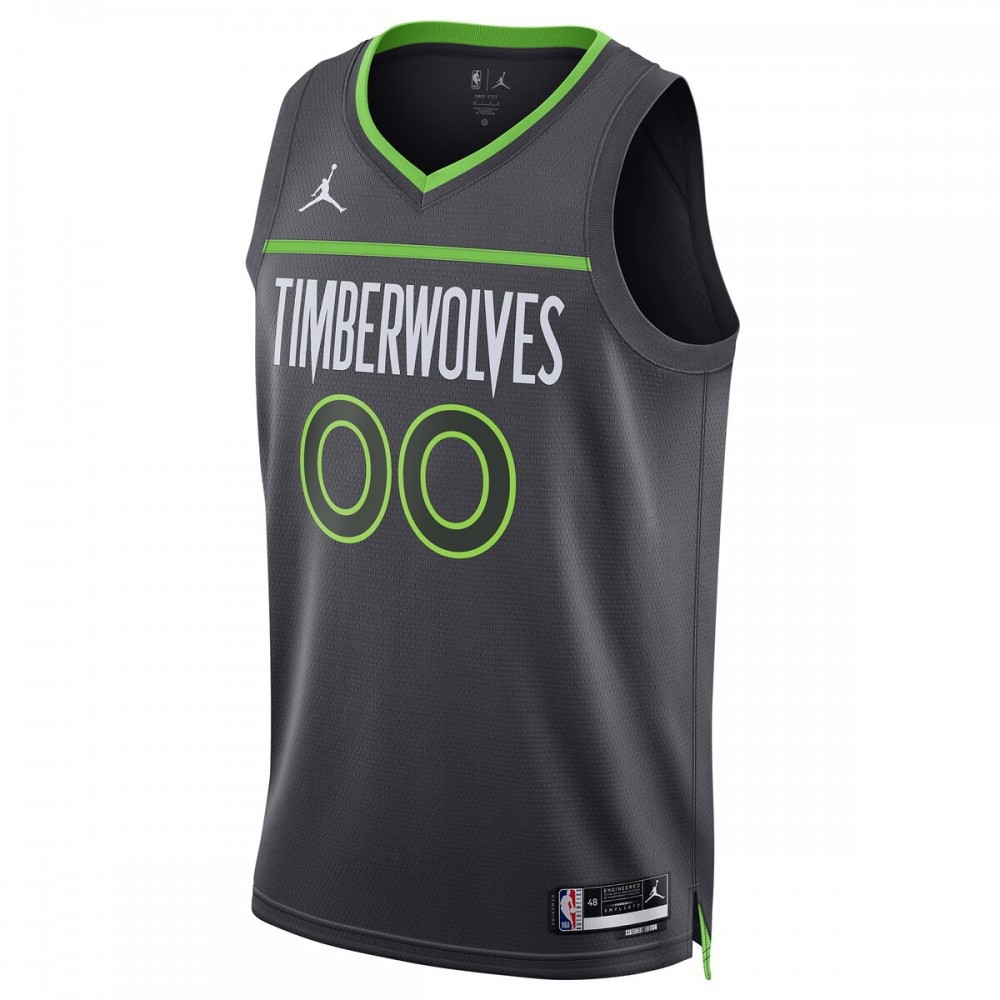 Minnesota Timberwolves Unisex 2022/23 Swingman Custom Jersey Statement Edition - second front view