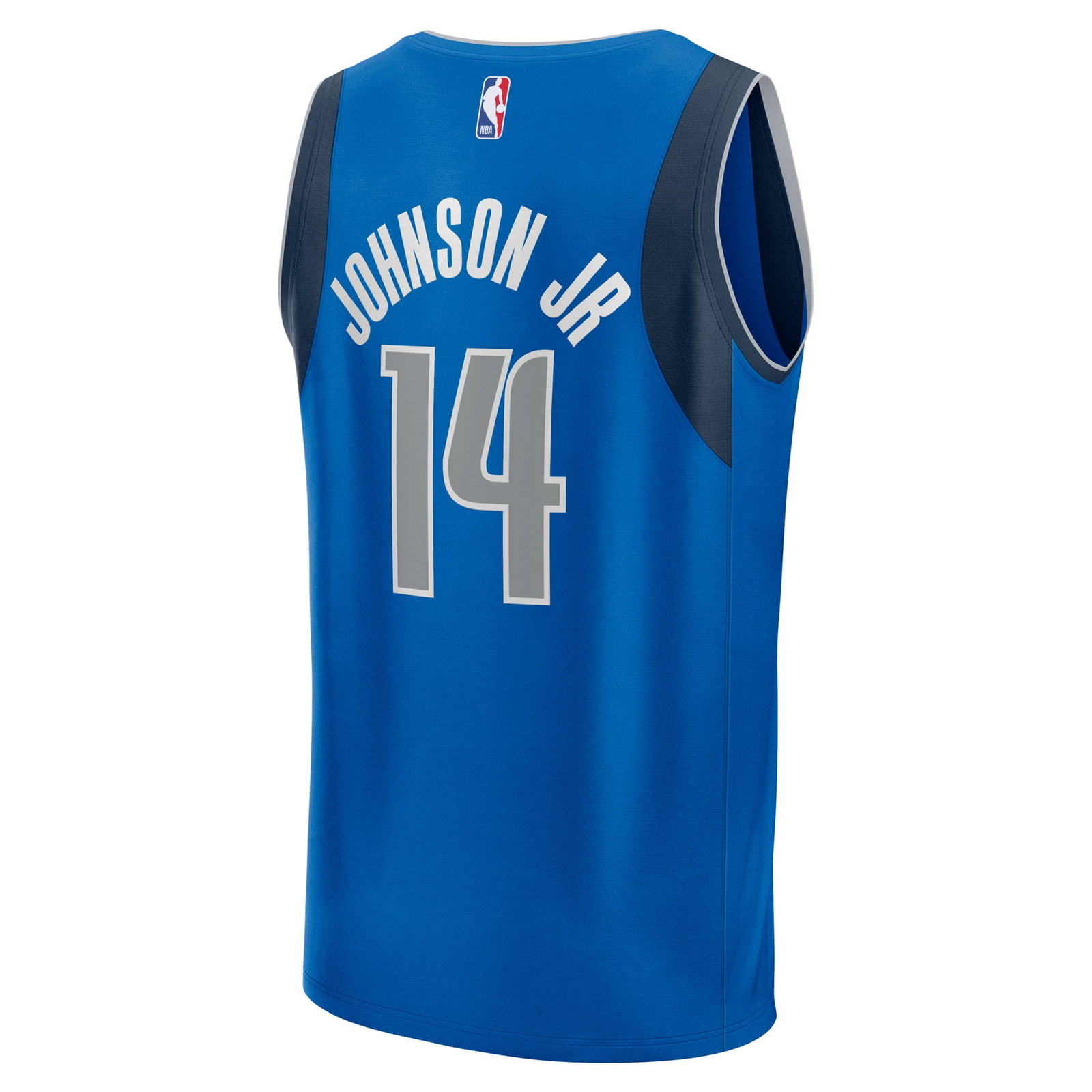 Morez Johnson Jr. Dallas Mavericks 2026 NBA Draft First Round Pick Fast Break Jersey - back view