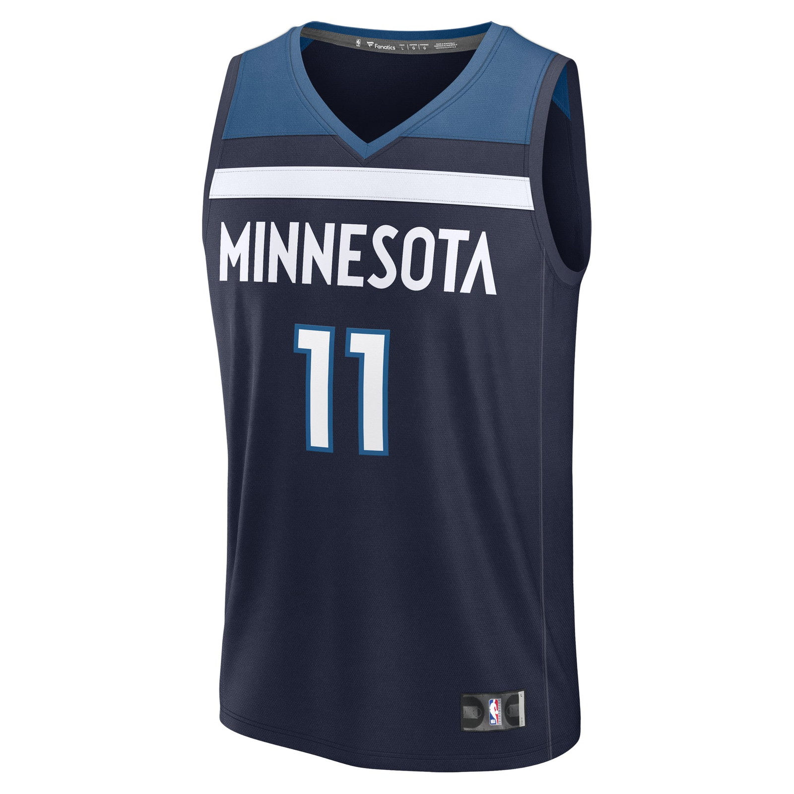 Naz Reid Minnesota Timberwolves Youth Fast Break Fan Version Player Jersey Icon - front view