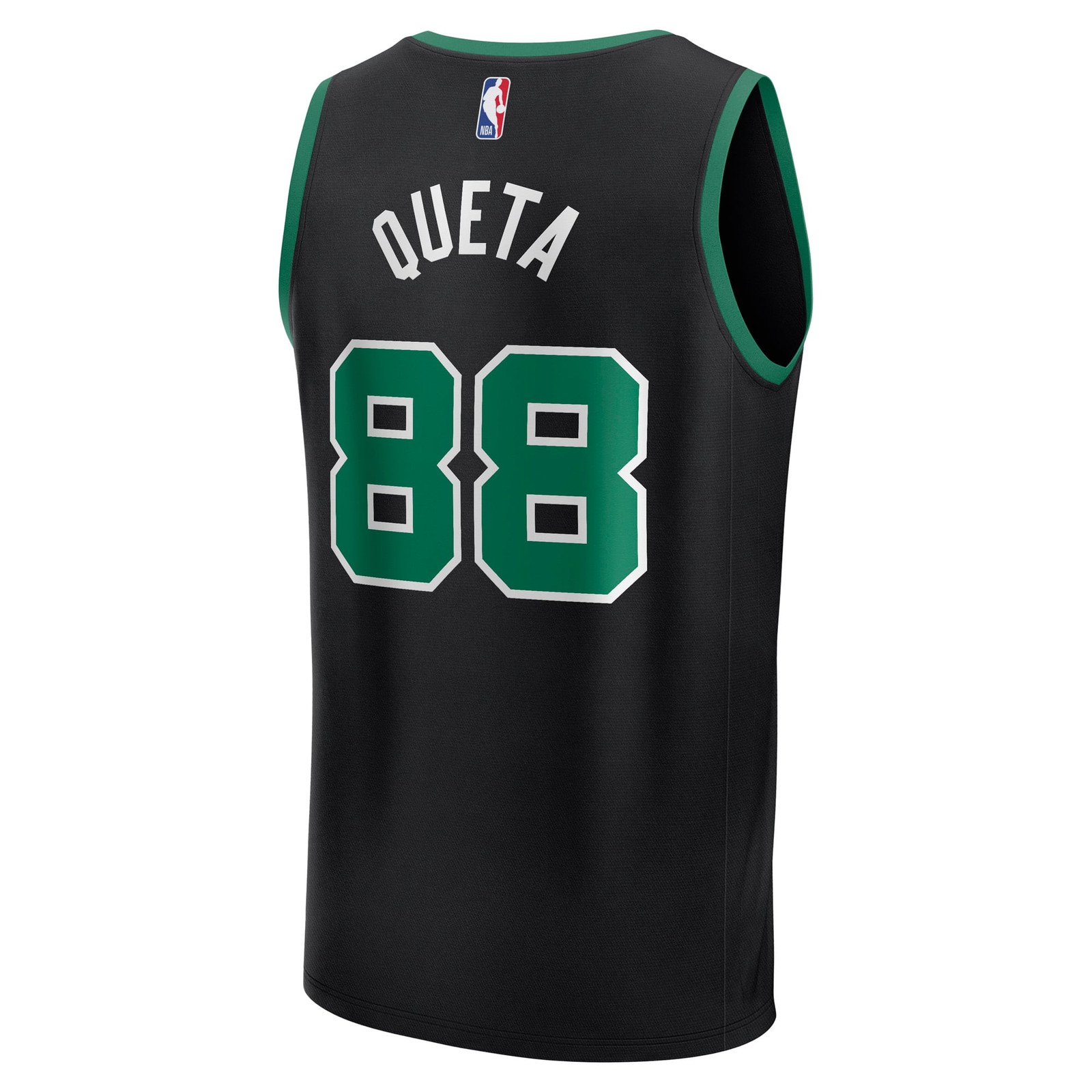 Neemias Queta Boston Celtics Fast Break Fan Version Player Jersey Statement Edition - back view