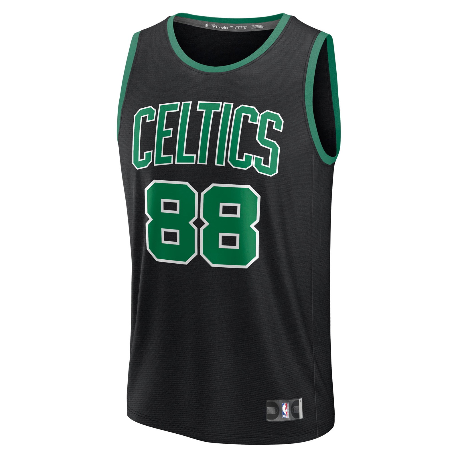 Neemias Queta Boston Celtics Fast Break Fan Version Player Jersey Statement Edition - front view