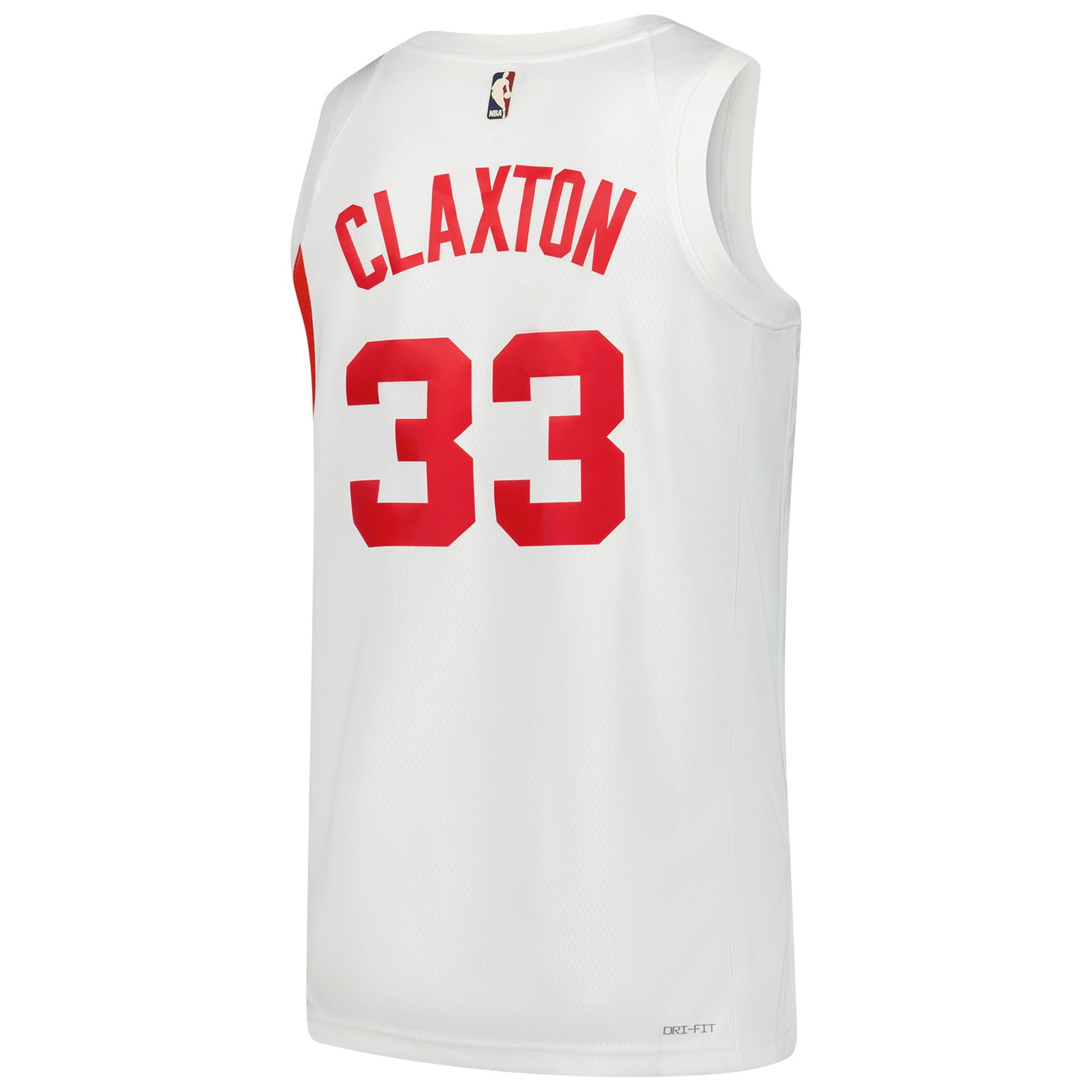 Nic Claxton Brooklyn Nets Swingman Jersey Classic Edition White - back view