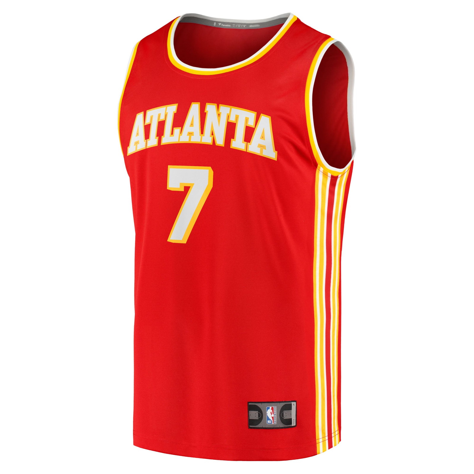 Nickeil Alexander-Walker Atlanta Hawks Fast Break Fan Version Jersey Red Icon Edition - front view