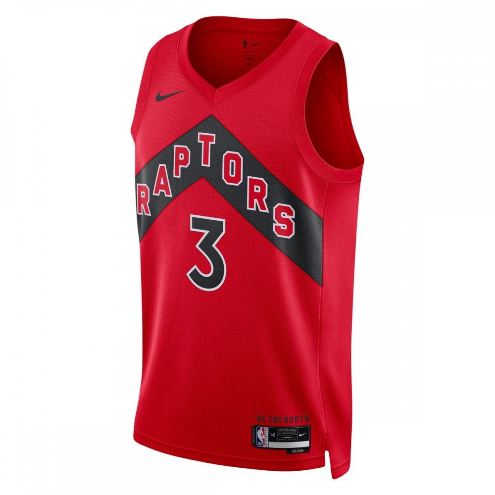 OG Anunoby Toronto Raptors Unisex Swingman Jersey Icon Edition Red - second front view