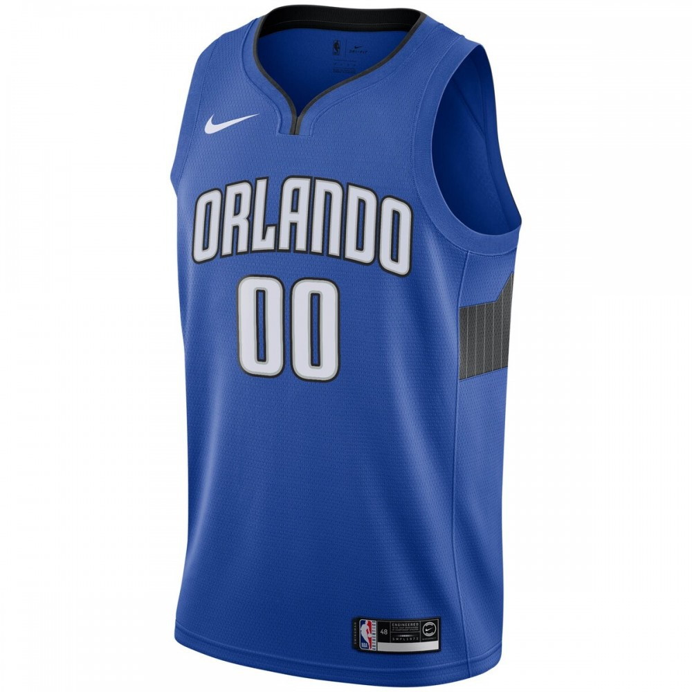 Orlando Magic 2019/20 Custom Swingman Jersey Royal Statement Edition - second front view