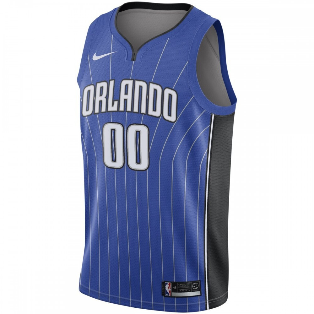 Orlando Magic Swingman Custom Jersey Royal Icon Edition - second front view