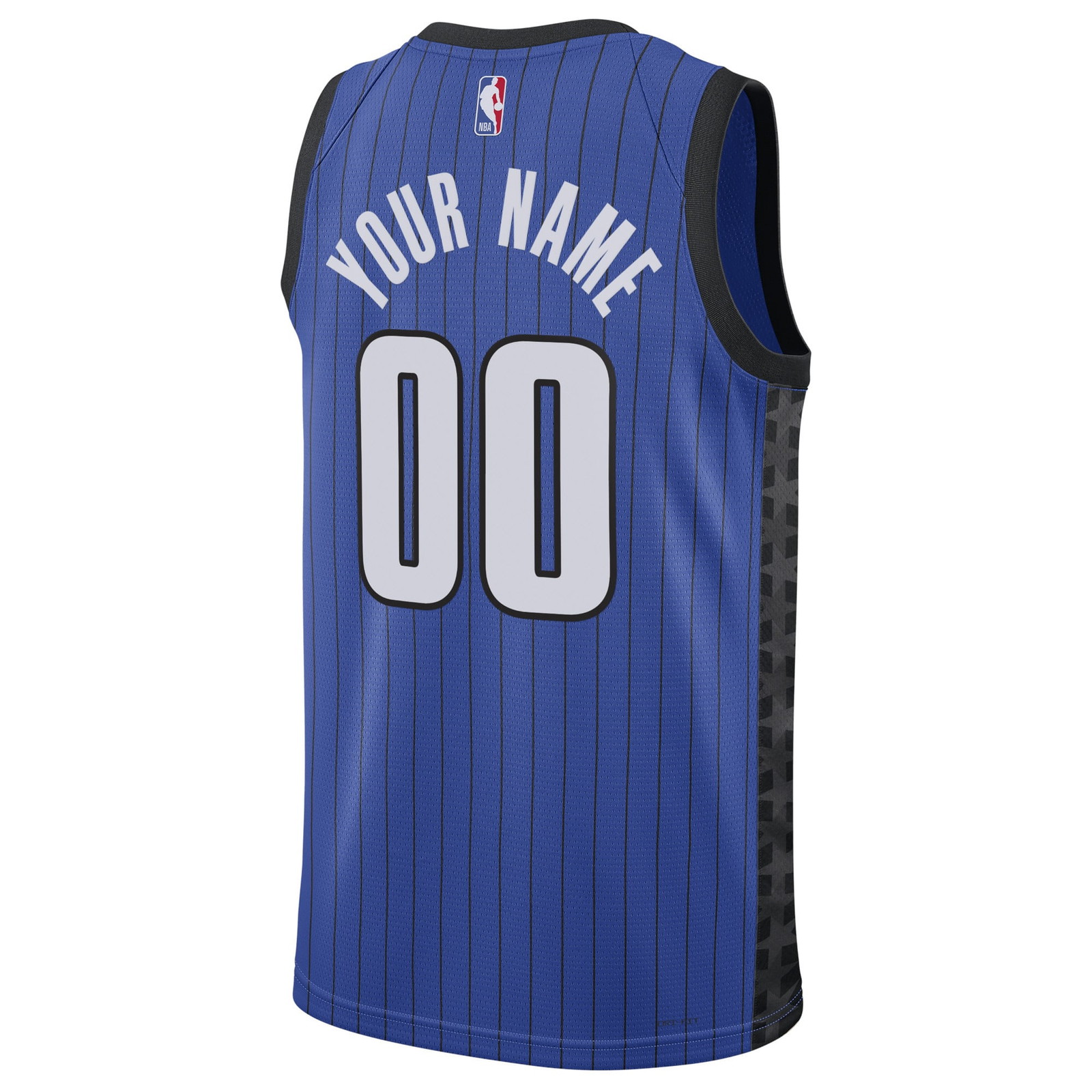 Orlando Magic Unisex 2022/23 Swingman Custom Jersey Statement Edition Royal - back view