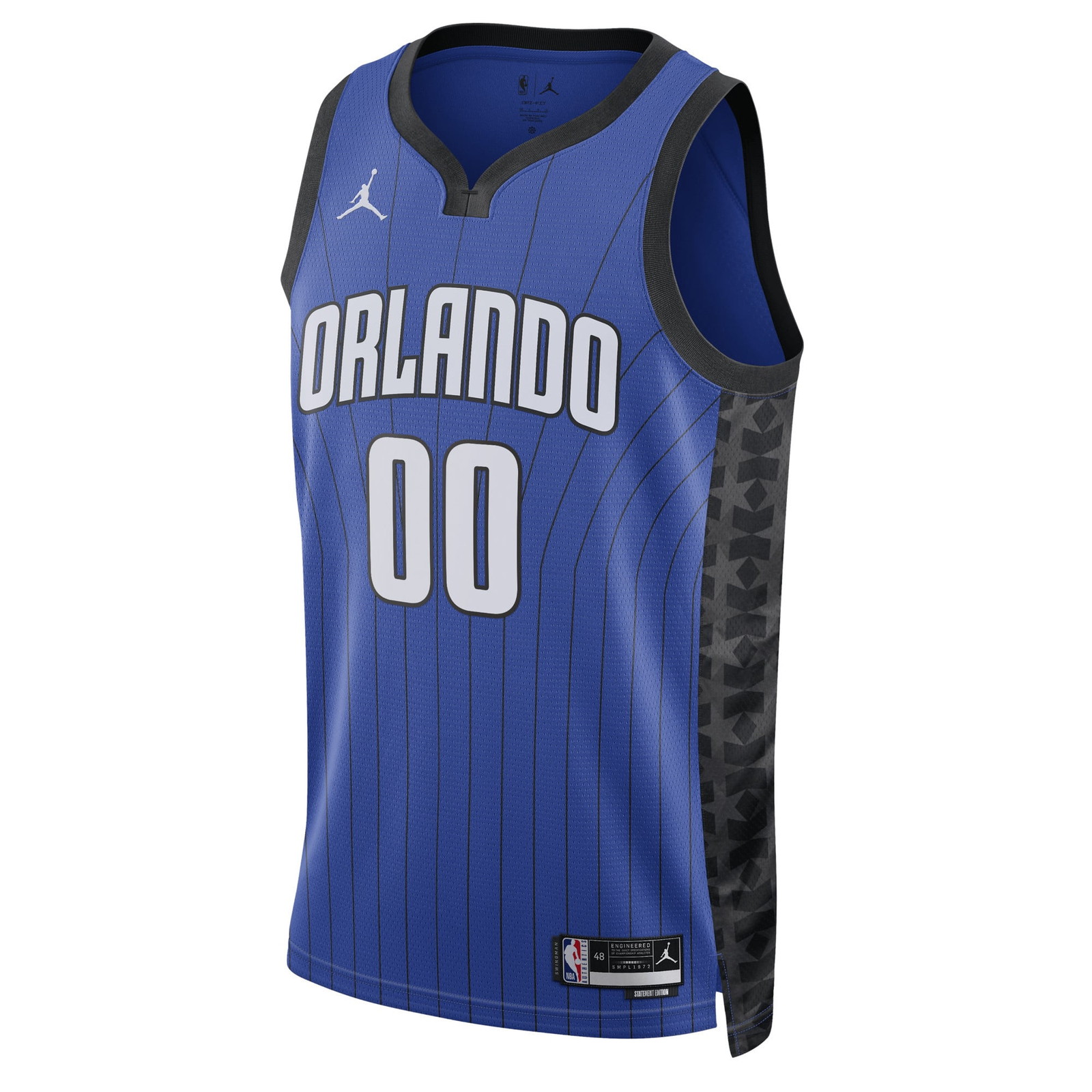 Orlando Magic Unisex 2022/23 Swingman Custom Jersey Statement Edition Royal - front view