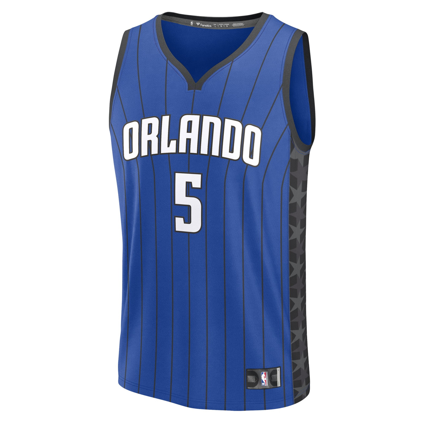 Paolo Banchero Orlando Magic Youth Fast Break Fan Version Player Jersey Statement - front view