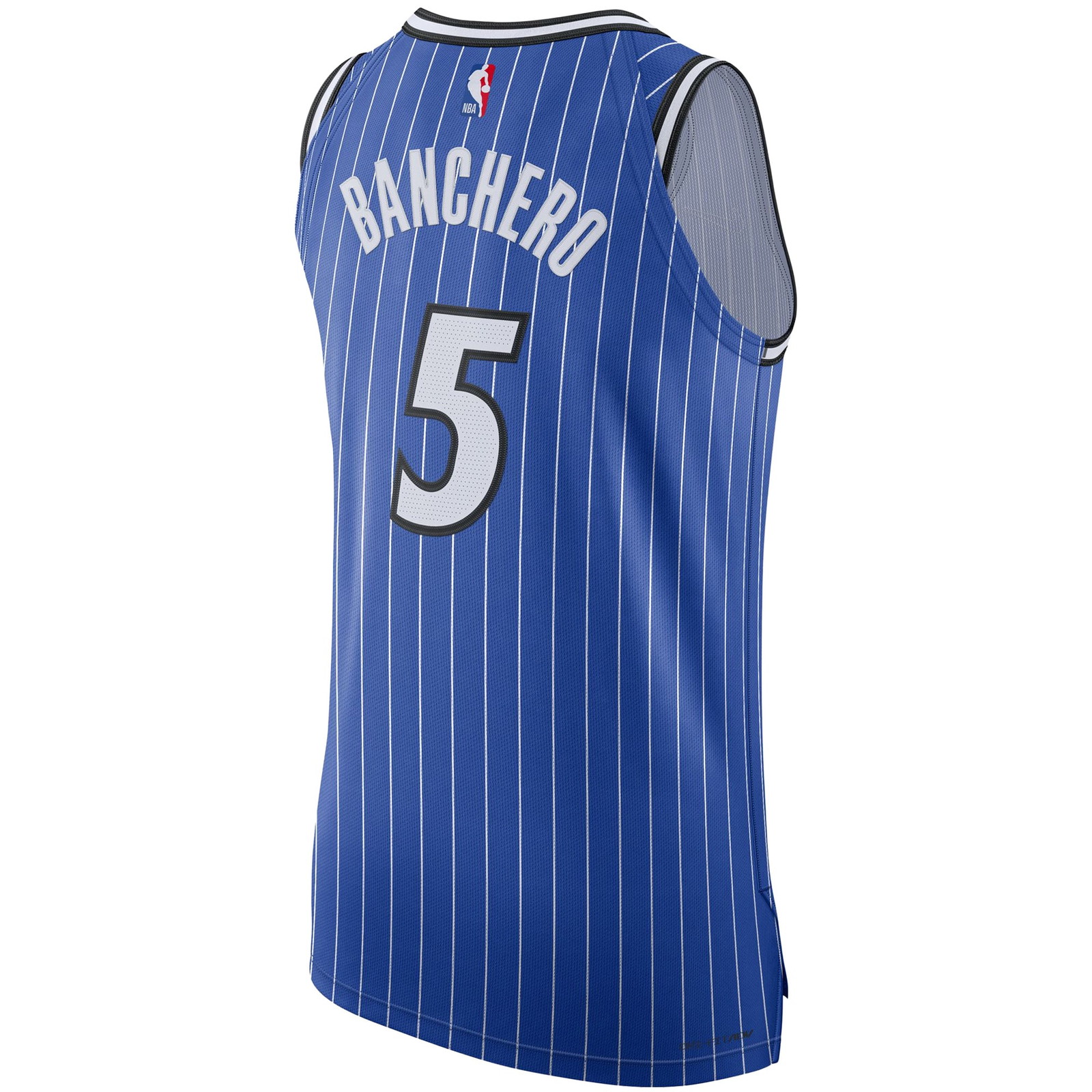 Paolo Banchero Orlando Magic Pro Cut Player Jersey Icon Edition Blue - back view