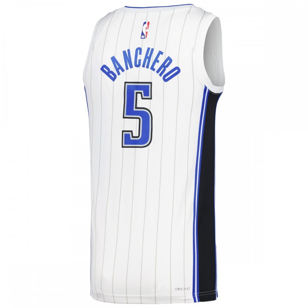 Paolo Banchero Orlando Magic Unisex Swingman Jersey Association Edition White - back view